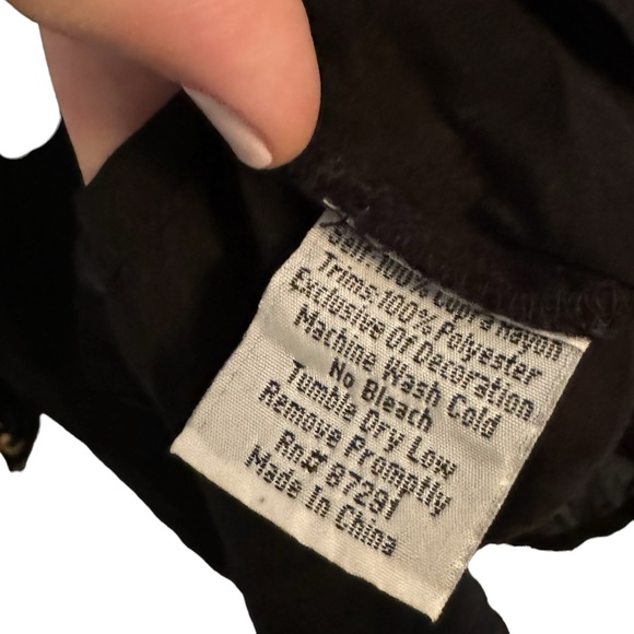 Johnny Was Gerona Black Embroidered Tunic Top - Picture 5 of 5